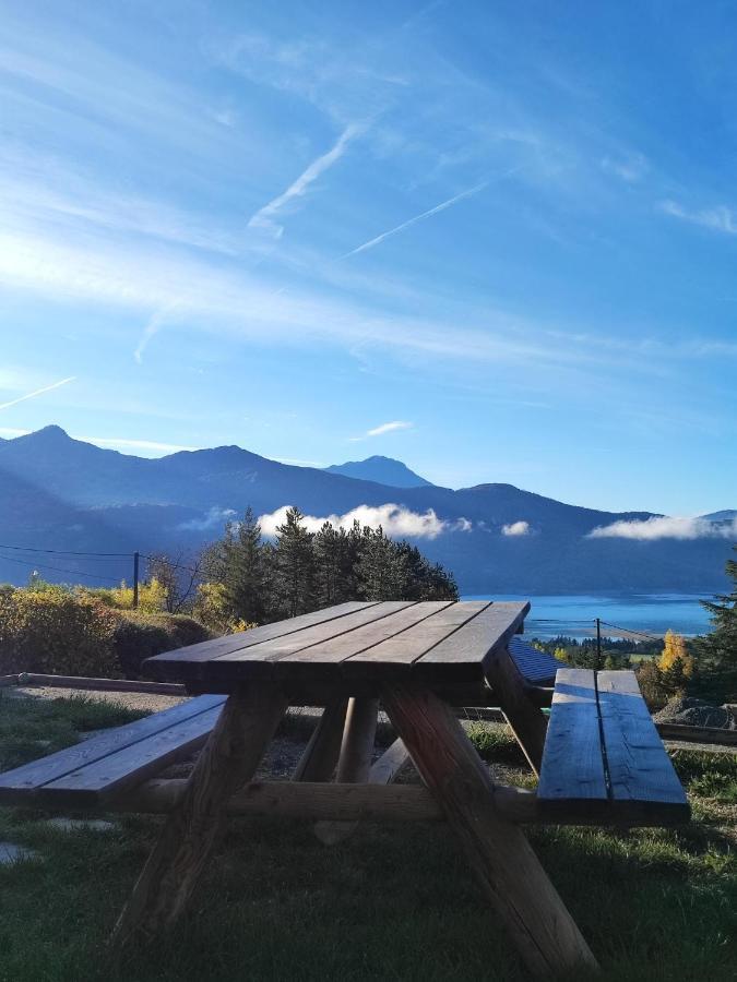 Chambre 2 Vue Lac Av Piscine Prunieres Bagian luar foto