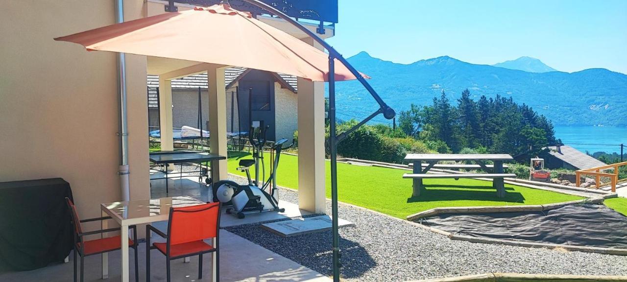 Chambre 2 Vue Lac Av Piscine Prunieres Bagian luar foto